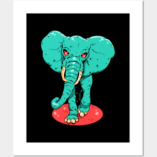 elephant Posters and Art